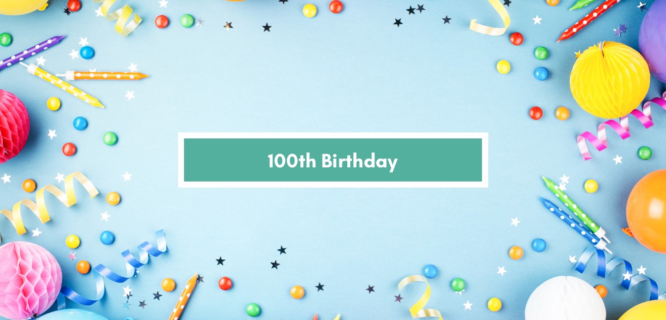 Age 100 Balloons