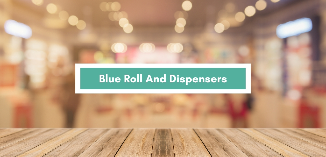 Blue Roll And Dispensers