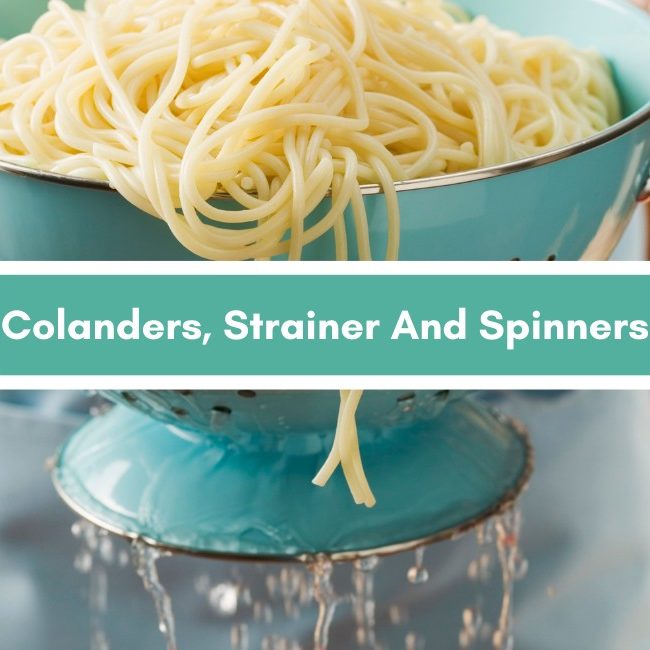 Colander Strainers And Spinners