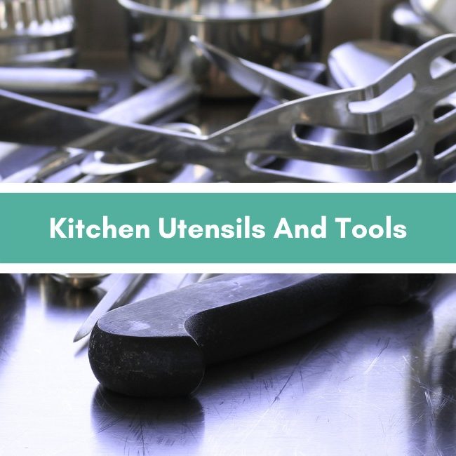 Kitchen Utensils And Tools