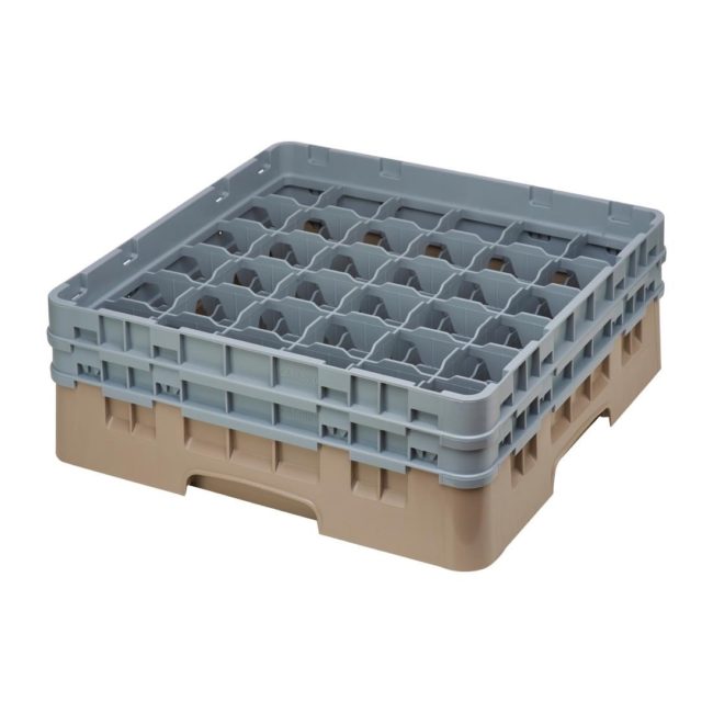 Cambro Camrack Beige 36 Compartments Max Glass Height 133