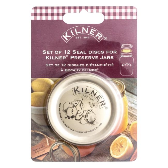 Kilner Spare Seals for Screw Top Jars (Pack 12)