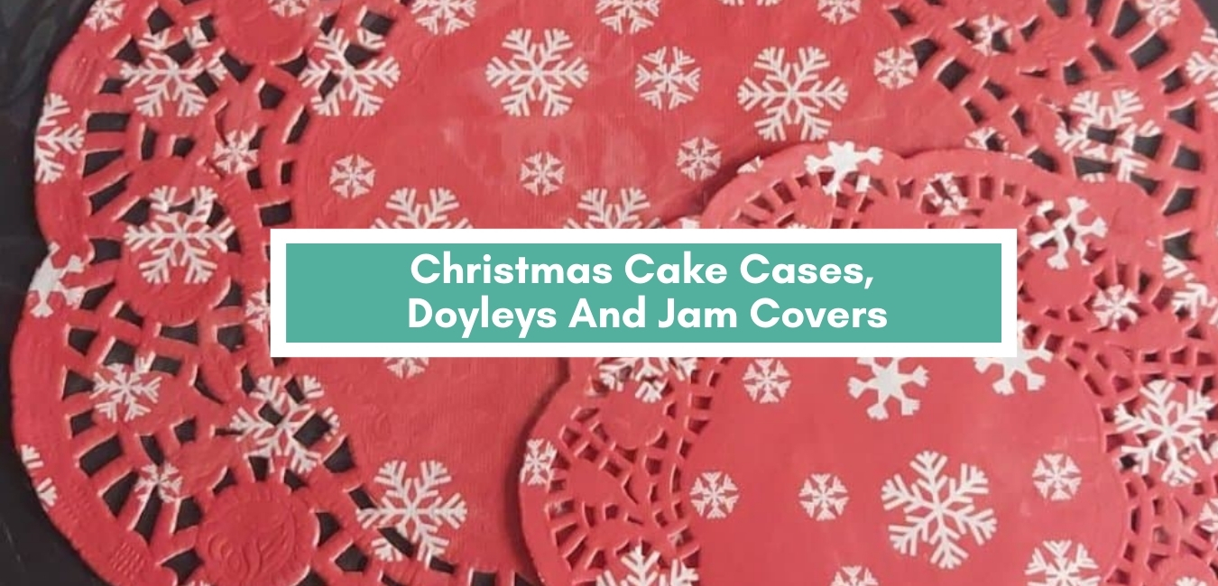Christmas Cake Cases Doyleys And Jam Covers