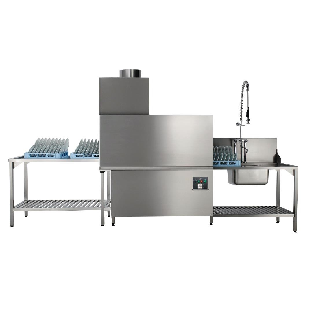 Hobart Plus Rack Conveyor Dishwasher Cold Water Supply Keemlaw